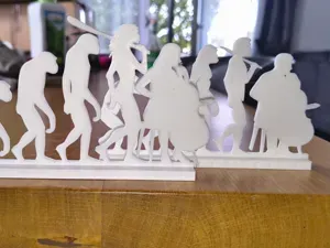 Human Evolution to Cellist – Male & Female