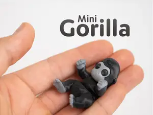 Mini monkey  – Articulated & Keychain