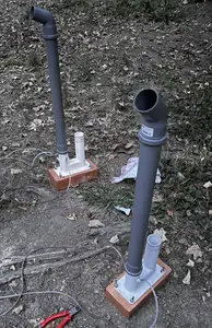 airlift aerator / Luftheber für Teichanlage
