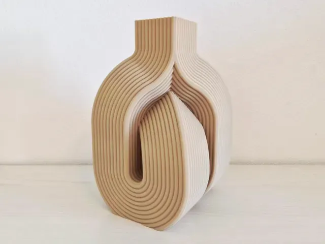 Square loop - ribbed vase — Фото 5 из 5