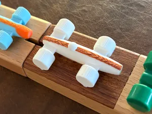 LaCorsa Board Game Striped Car Model