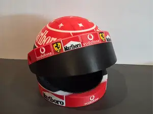 Michael Shumacher Brick Helmet