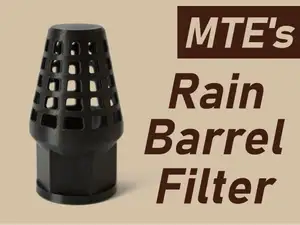 MTE's Rain Barrel Filter G3/4''