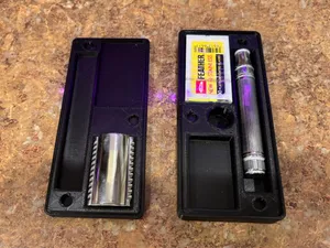 Safety Razor Travel Case with Larger Blade Holder