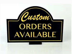 Custom Orders Sign