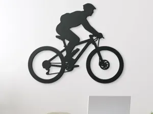 Cyclist Wall Sticker