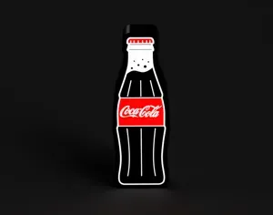 Coca-Cola bottle Lightbox | LED Lamp
