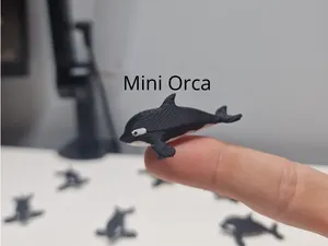 Mini Orca Fidget - Micro Zoo