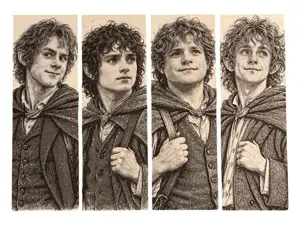 The Hobbits Bookmark Collection