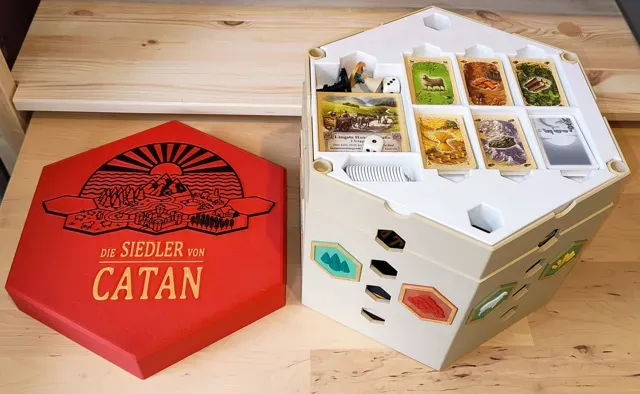 Aufbewahrungsbox "Siedler von Catan"-Spiel — Фото 2 из 6