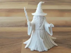 Wizard with a Magic Wand