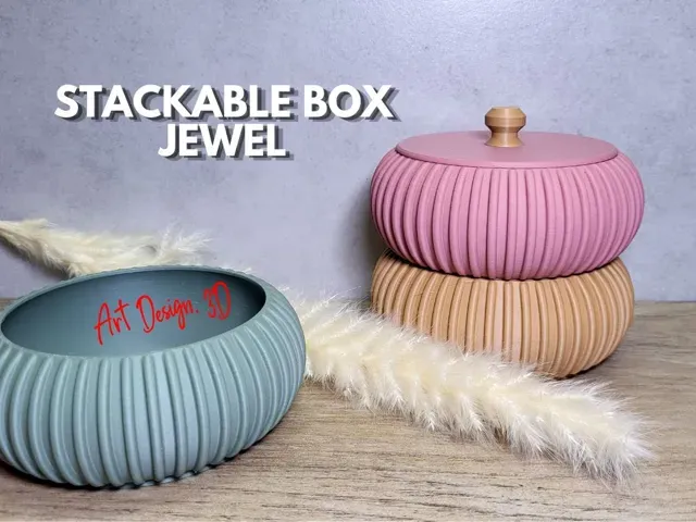 Jewelry Box Stackable