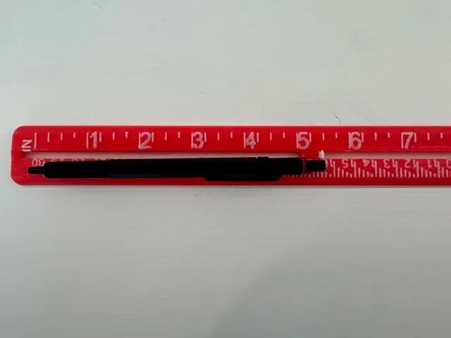 Advanced Multicolor Ruler with Slider 12in/30cm — Фото 2 из 2