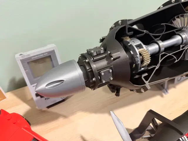 Turboprop Exhaust motor Pratt&Whitney PT6E linus3d — Image 5 of 12
