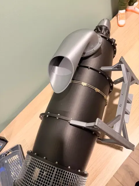 Turboprop Exhaust motor Pratt&Whitney PT6E linus3d — Image 7 of 12