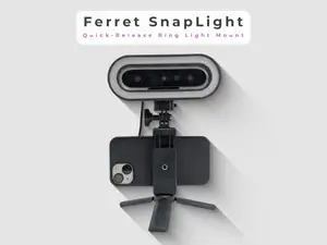 Ferret SnapLight: Quick-Release Ring Light Mount
