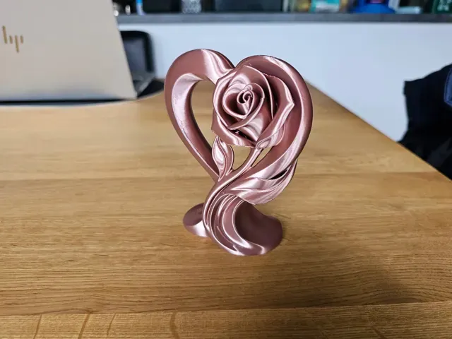 Modern Rose Heart - Elegante Tischdeko (Valentine) — Фото 5 из 16