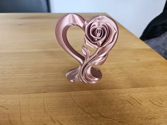 Modern Rose Heart - Elegante Tischdeko (Valentine) — Фото 14 из 16