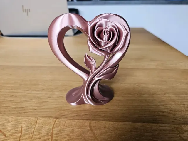 Modern Rose Heart - Elegante Tischdeko (Valentine) — Фото 2 из 16