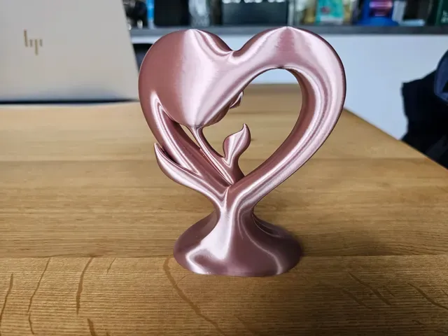 Modern Rose Heart - Elegante Tischdeko (Valentine) — Фото 8 из 16