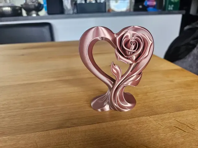 Modern Rose Heart - Elegante Tischdeko (Valentine) — Фото 15 из 16