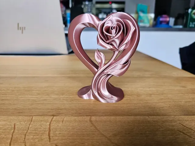 Modern Rose Heart - Elegante Tischdeko (Valentine) — Фото 6 из 16