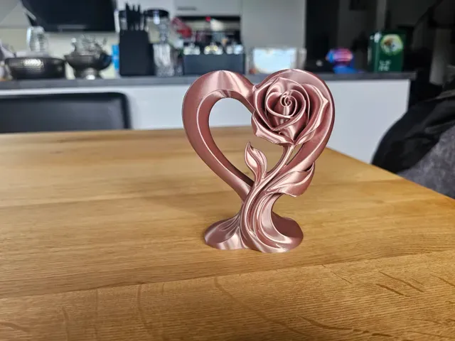 Modern Rose Heart - Elegante Tischdeko (Valentine) — Фото 11 из 16