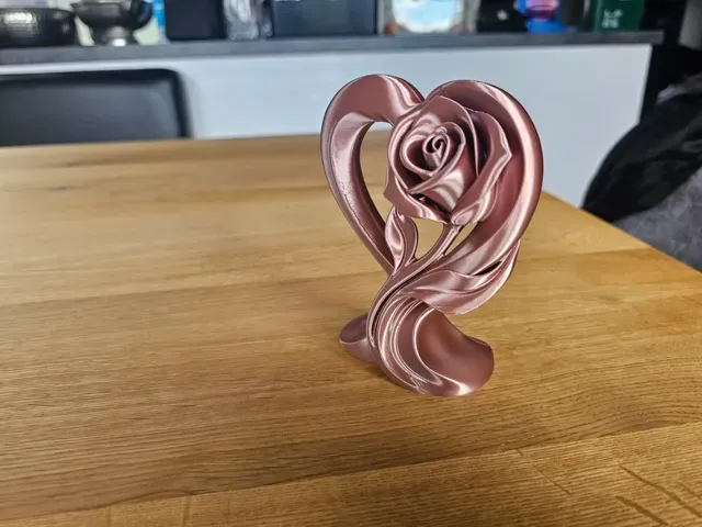Modern Rose Heart - Elegante Tischdeko (Valentine) — Фото 16 из 16