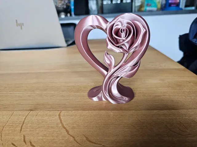 Modern Rose Heart - Elegante Tischdeko (Valentine) — Фото 7 из 16