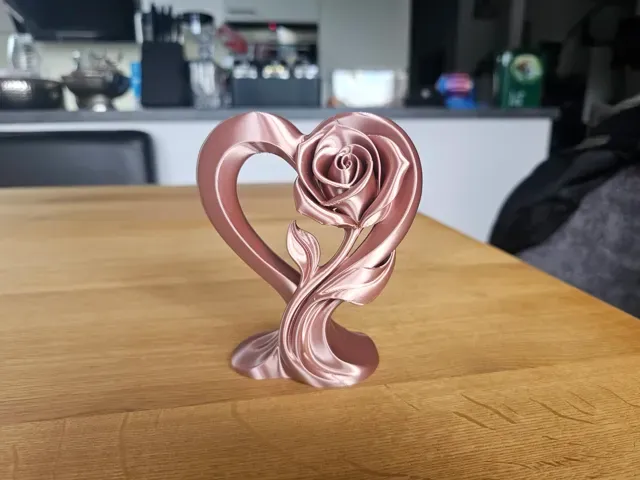 Modern Rose Heart - Elegante Tischdeko (Valentine) — Фото 12 из 16