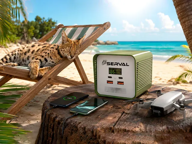 100W Portable Power Station / 4S 18650