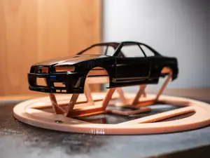 Rotating Stand for Painting Scale Modeling Cars 