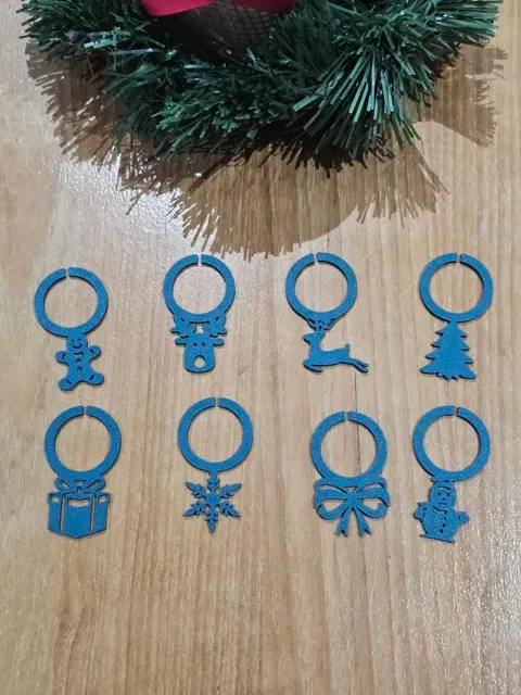 Christmas Wine Glass Markers – 8 Festive Designs — Фото 4 из 4