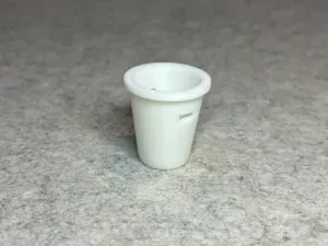 Dollhouse laundry basket miniature house