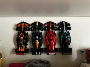 Wall stand LEG0 F1 Speed Champions