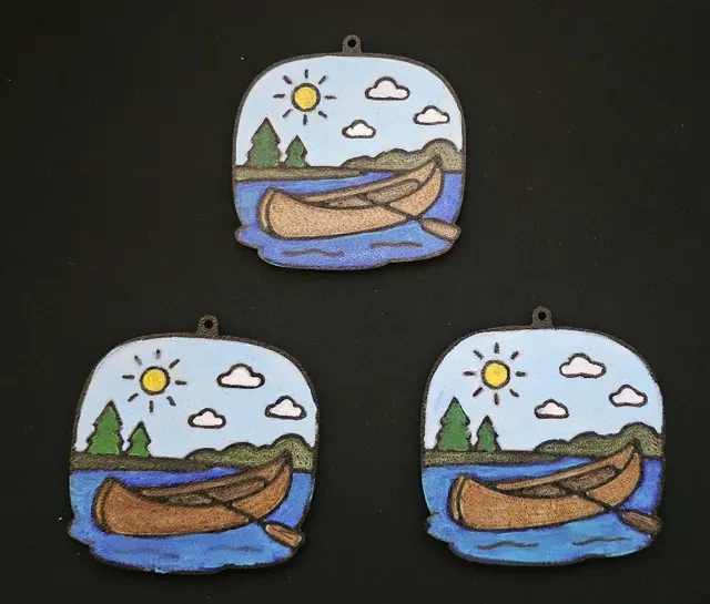 Canoe christmas ornament — Фото 2 из 2