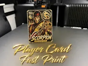 Mortal Kombat Scorpion Card