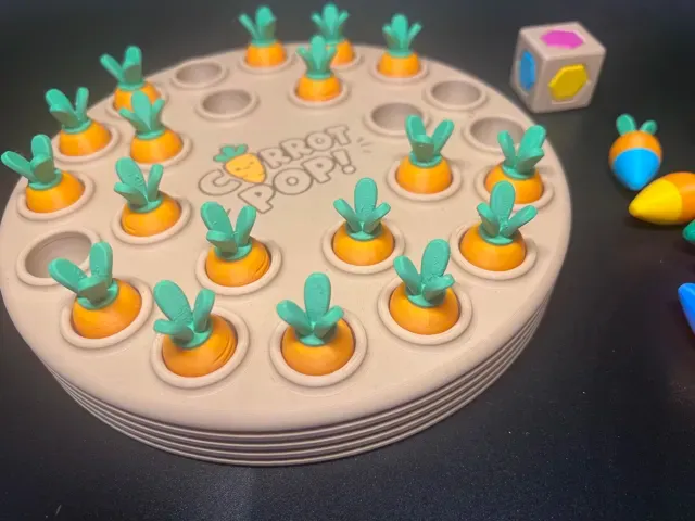 Carrot Pop! Memory Board Game — Image 3 of 4