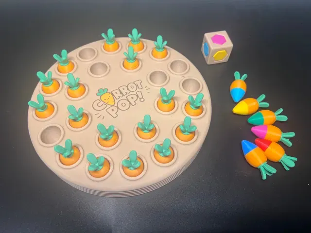 Carrot Pop! Memory Board Game — Image 4 of 4