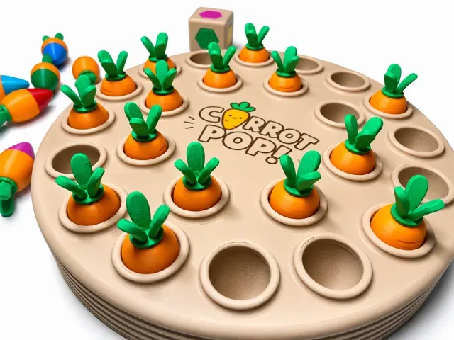 Carrot Pop! Memory Board Game — Image 2 of 4