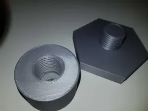 Ikea LACK table foot adjuster