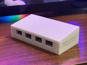 桌面充电一充四快充模块外壳