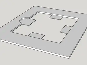 Laser Tile Jig (For 6" X 6" Tiles)