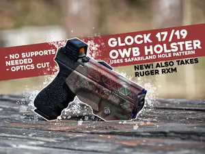 Glock 17/19 / Ruger RXM OWB Holster