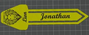 marque page lion jonathan
