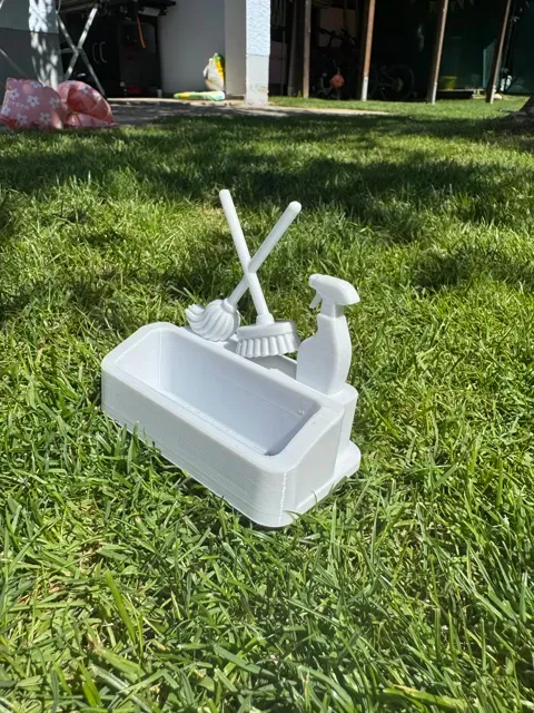 Cleaning Service Business Card Holder Desk Caddy — Фото 3 из 4