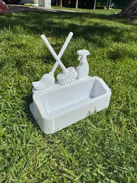 Cleaning Service Business Card Holder Desk Caddy — Фото 2 из 4