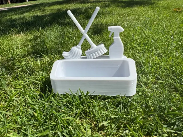 Cleaning Service Business Card Holder Desk Caddy — Фото 4 из 4