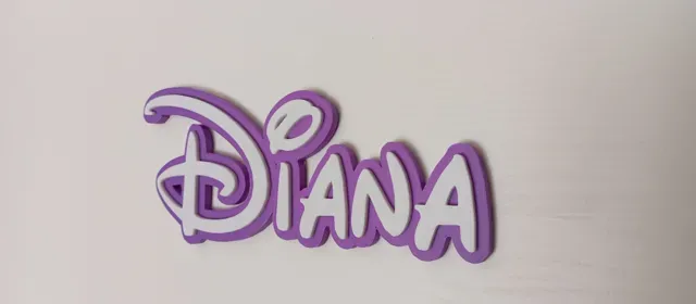 Disney Font Customizable Tag — Image 2 of 3