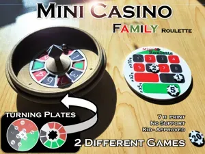 Mini Casino - Familiy Roulette - 2 Games in One
